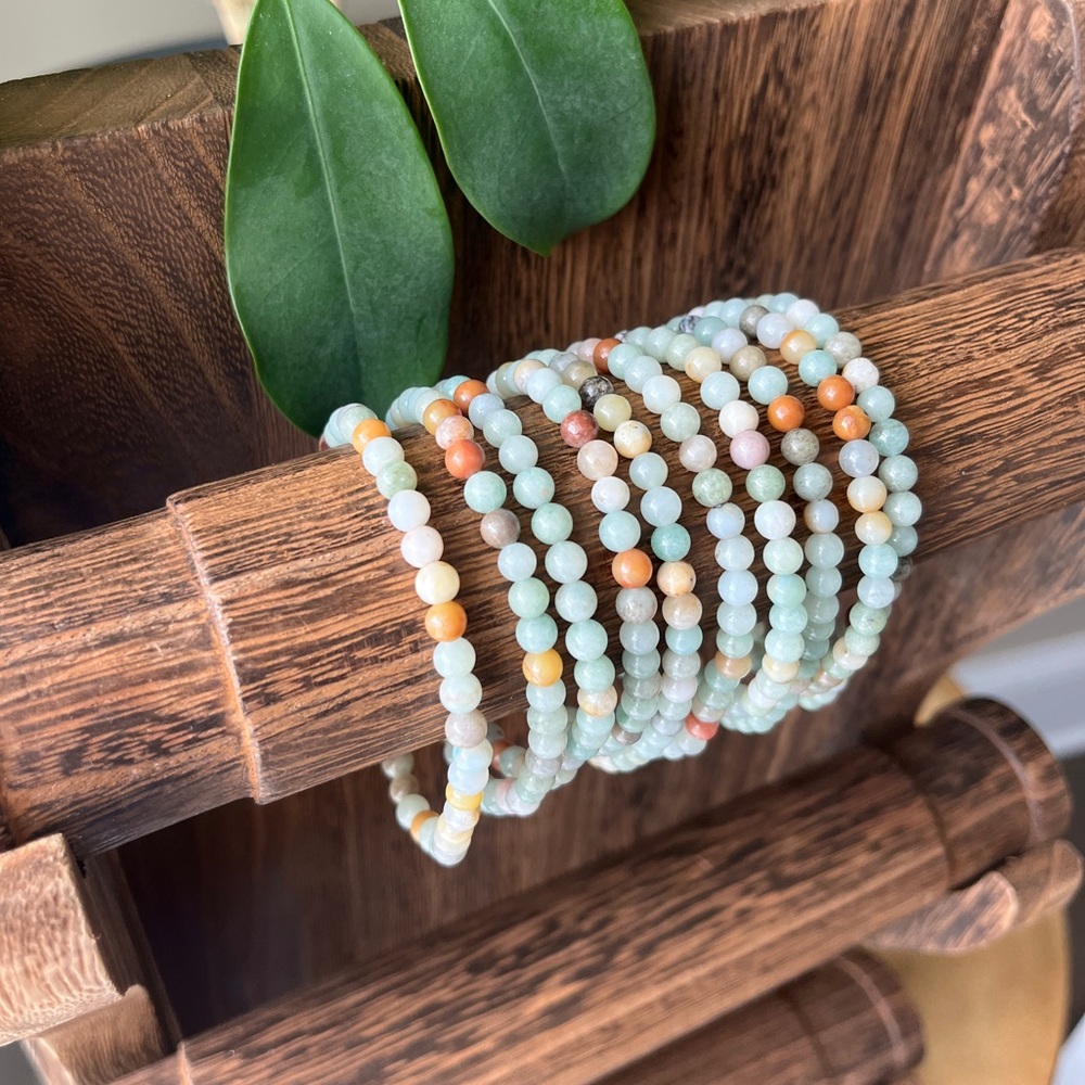 Mixed Amazonite bracelet - Picture 3 of 5